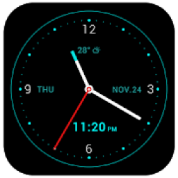 Black Watchface Live Wallpaper आइकन