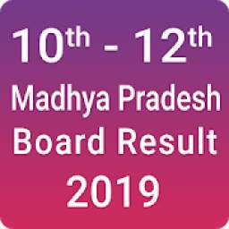 MP Board 10th 12th Result 2019