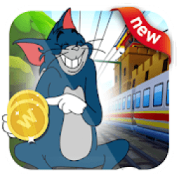 Tom runner &amp; jerry subway आइकन