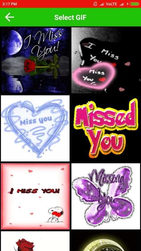 Miss you Gif 2019 screenshot 3