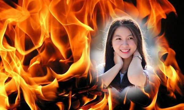 Fire Photo Frames screenshot 2