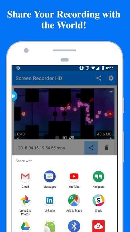 Screen Recorder Pro - REC jeux vidéo & caméra स्क्रीनशॉट 1