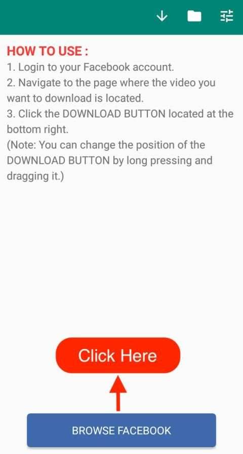 HD Facebook Video Downloader स्क्रीनशॉट 4