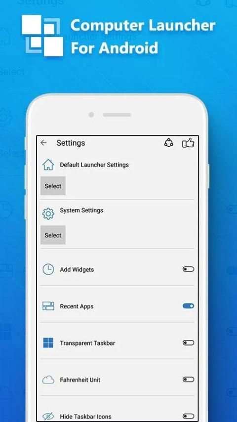 Computer Launcher PRO 2019 screenshot 1