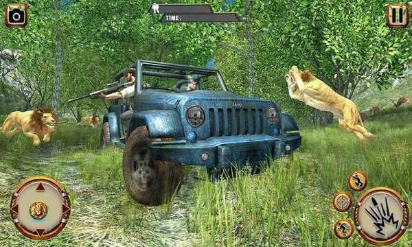 Animal Hunters- Safari Jeep Driving स्क्रीनशॉट 6