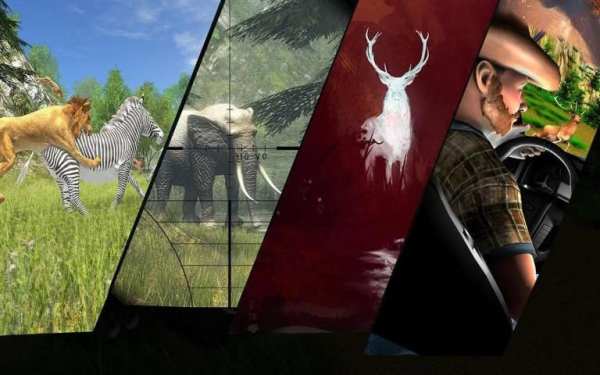 Animal Hunters- Safari Jeep Driving स्क्रीनशॉट 1