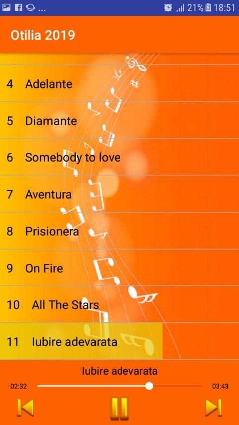 Otilia Best Songs 2019 – Without internet – screenshot 1