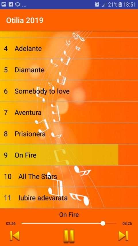 Otilia Best Songs 2019 – Without internet – screenshot 2