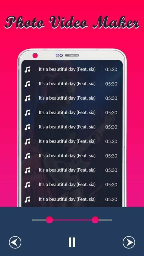 Photo video maker with song 2019 screenshot 2