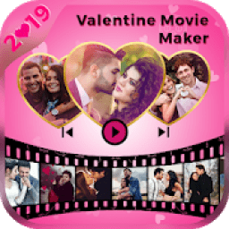 Valentine Photo Video Maker आइकन