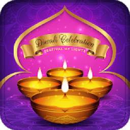 Diwali Greetings Card Maker : Diwali Wishes
