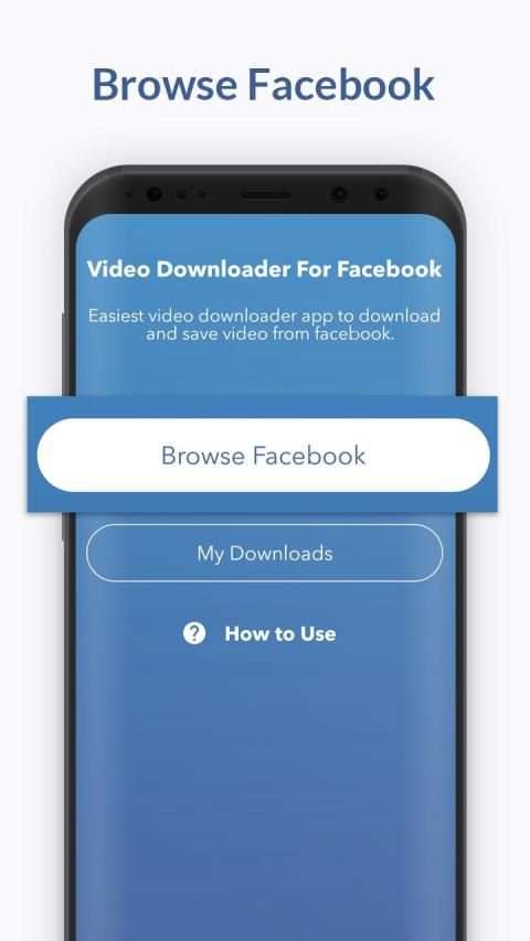 Video Downloader For Facebook Video Downloader screenshot 2
