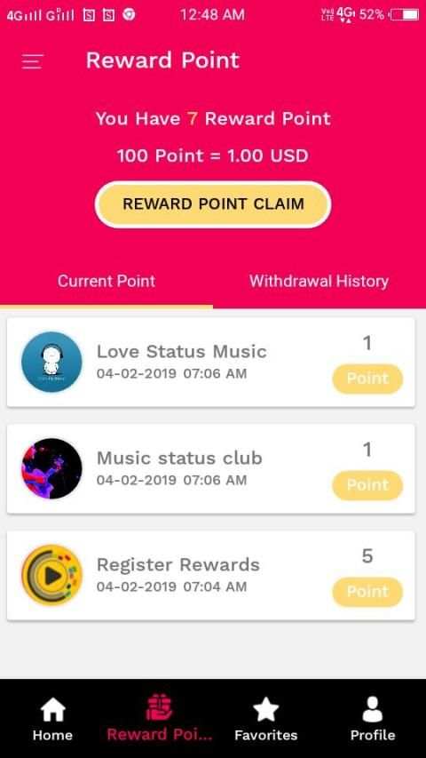 Crystal Status - Earn Money By Watching Videos स्क्रीनशॉट 1