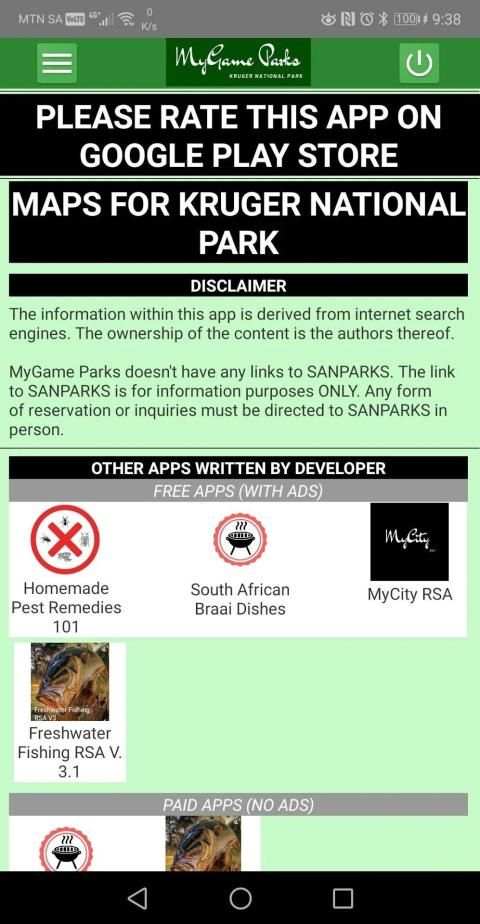 MyGame Parks screenshot 1