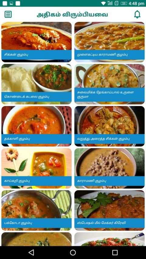 Gravy Recipes & Tips in Tamil screenshot 2