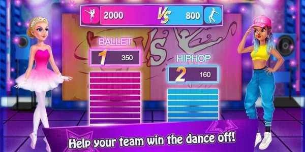 Dance War - Ballet vs Hiphop ❤ Free Dancing Games screenshot 6