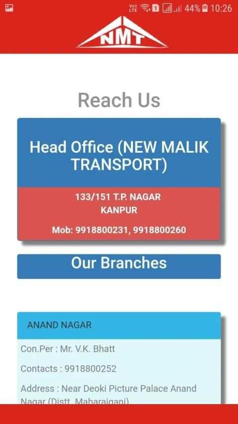 New Malik Transport स्क्रीनशॉट 3