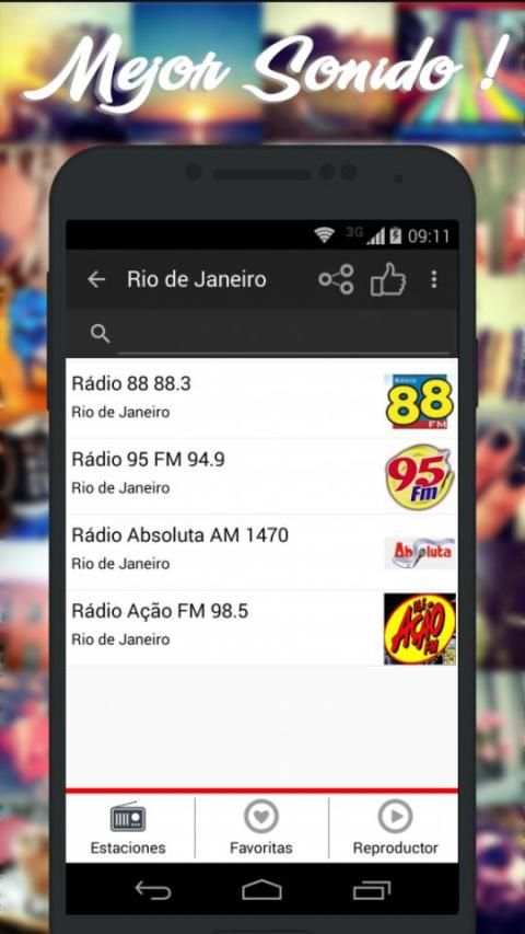 Radios de Brasil AM FM Gratis screenshot 10