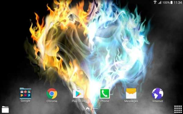 Fire Live Wallpaper स्क्रीनशॉट 1
