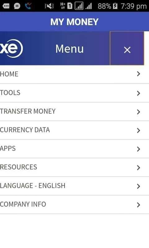 MIM CASH EXCHANGE screenshot 1