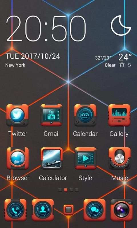 Torn Future Go Launcher Theme screenshot 4