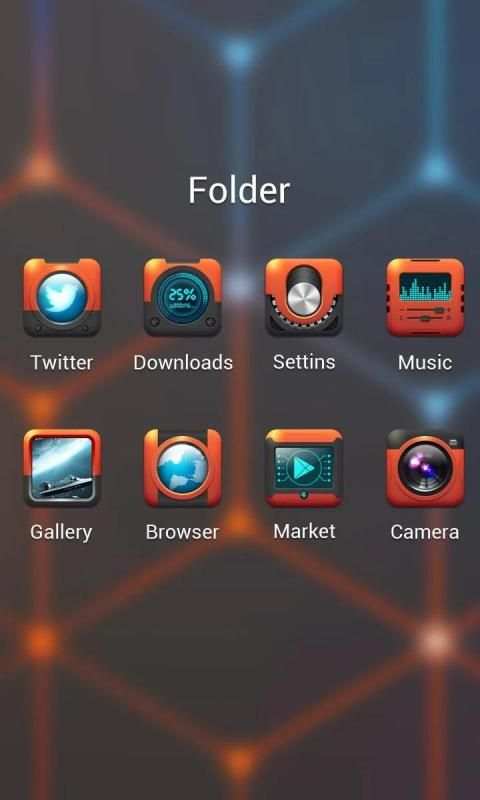 Torn Future Go Launcher Theme screenshot 2