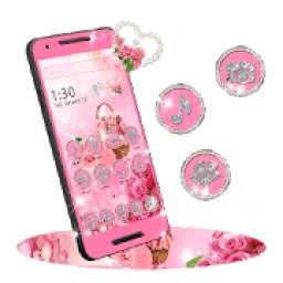 Pink Rose Diamond theme 1.1.2
