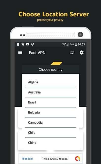 Fast VPN - Free Unlimited VPN screenshot 3