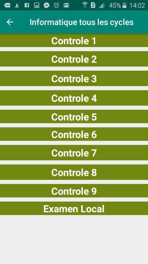 Informatique tous les cycles скриншот 2