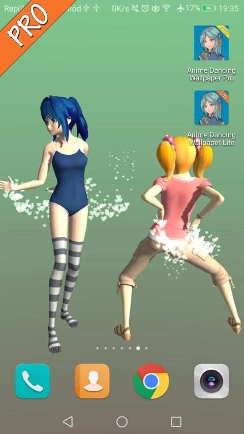 Anime Dancing Live Wallpaper Lite screenshot 13