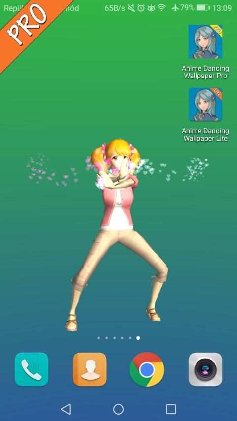 Anime Dancing Live Wallpaper Lite screenshot 4