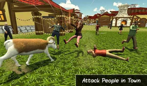 Angry Goat Attack Simulator स्क्रीनशॉट 3