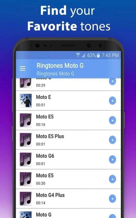Moto G4 Plus Ringtones screenshot 1