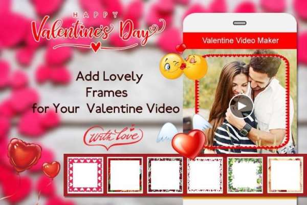 Valentine Day Video Maker 2019 - Love Slideshow screenshot 3