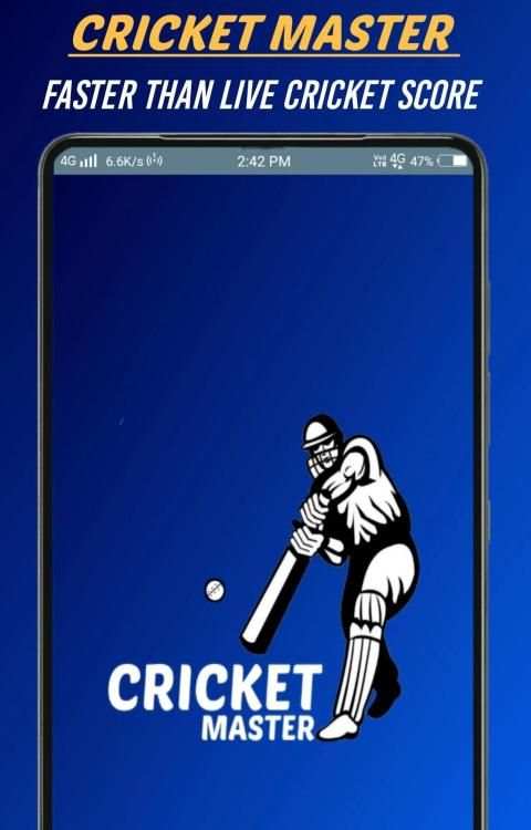 Cricket Master - Live Cricket Score स्क्रीनशॉट 1