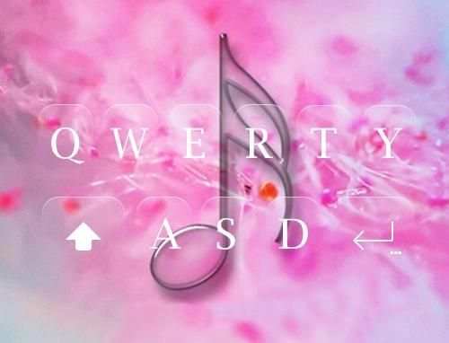 Emoji Keyboard Pink Flower screenshot 3