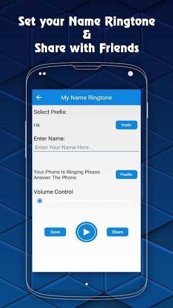Name Ringtone Maker स्क्रीनशॉट 4