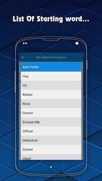 Name Ringtone Maker स्क्रीनशॉट 2