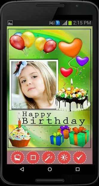 Brithday Photo Frame स्क्रीनशॉट 3