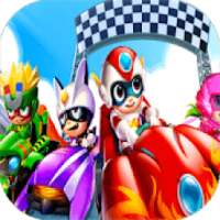 Robot Car Transformer Racing Track