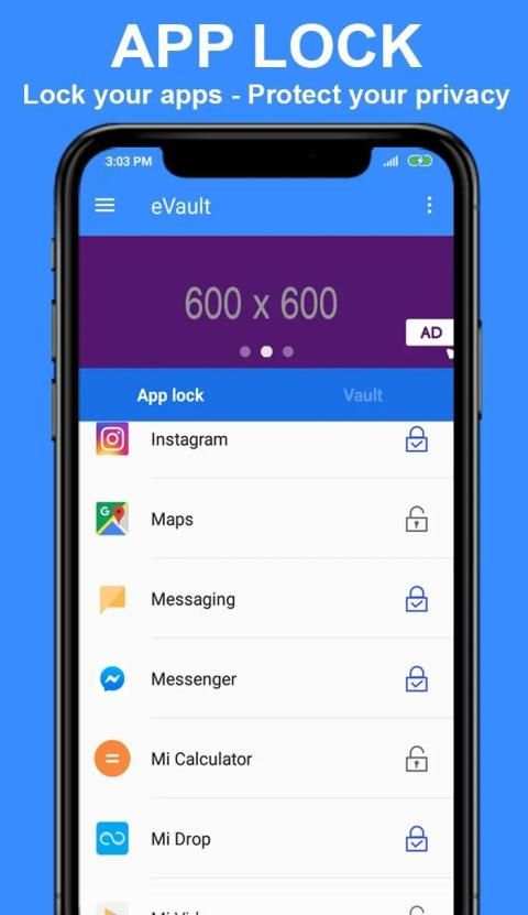 App Lock & Vault स्क्रीनशॉट 4