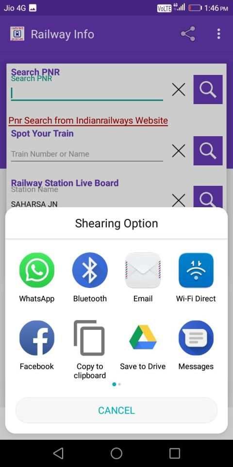 Railinfo- PNR & W/L Train Ticket Prediction screenshot 4
