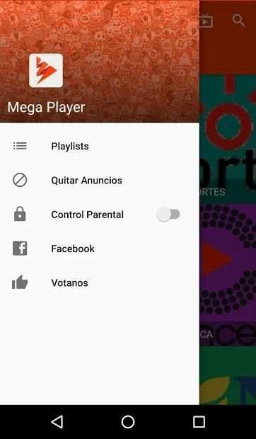 Mega Player screenshot 2