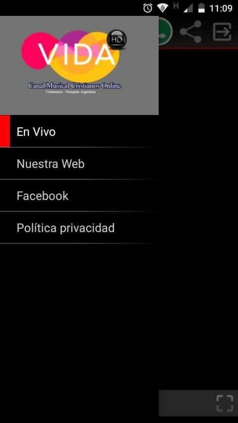 Vida Canal Musical Cristiano screenshot 2