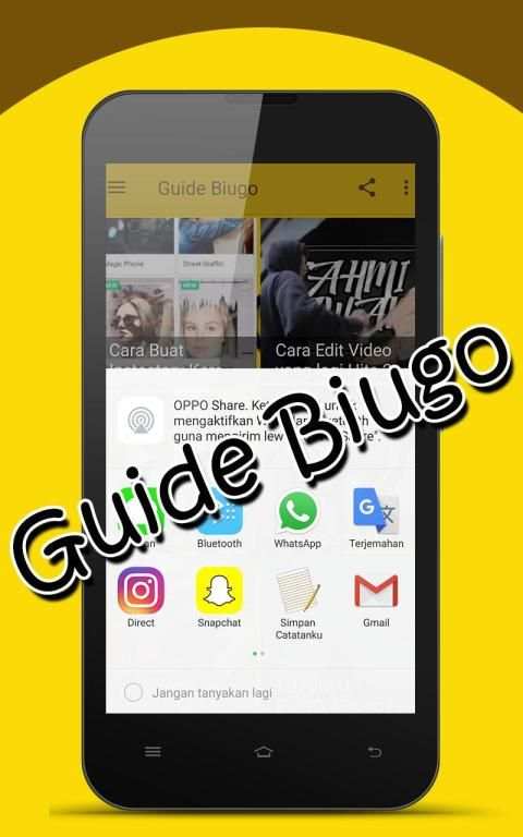 New Guide Biugo screenshot 3