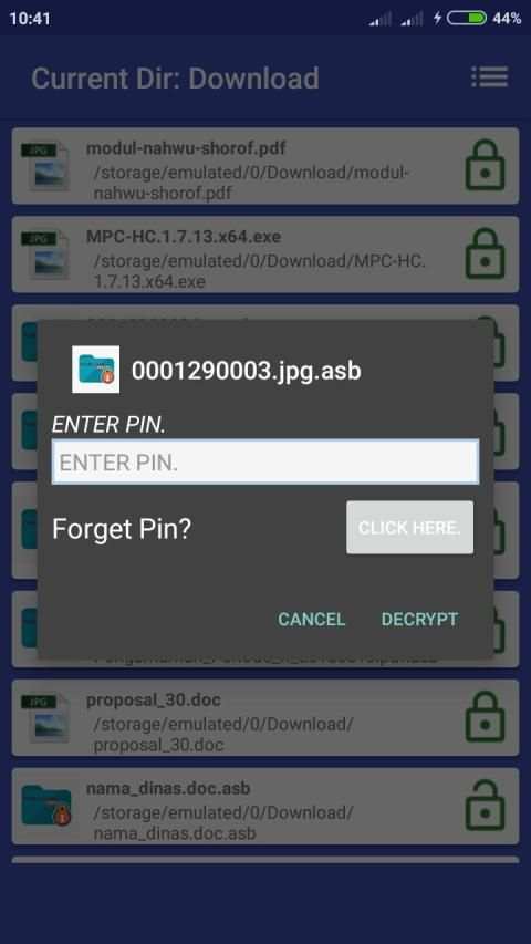 Best Folder Lock 2019 स्क्रीनशॉट 1