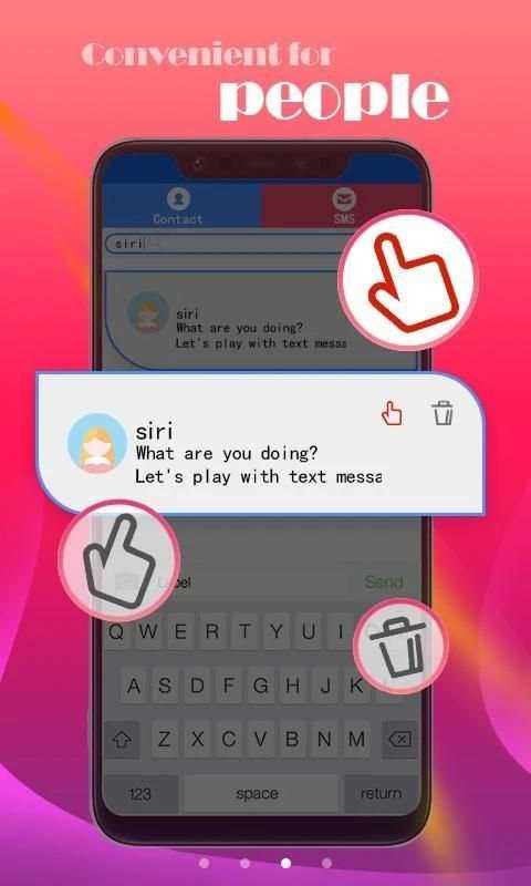 Tomy SMS screenshot 2