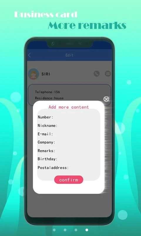 Tomy SMS screenshot 1