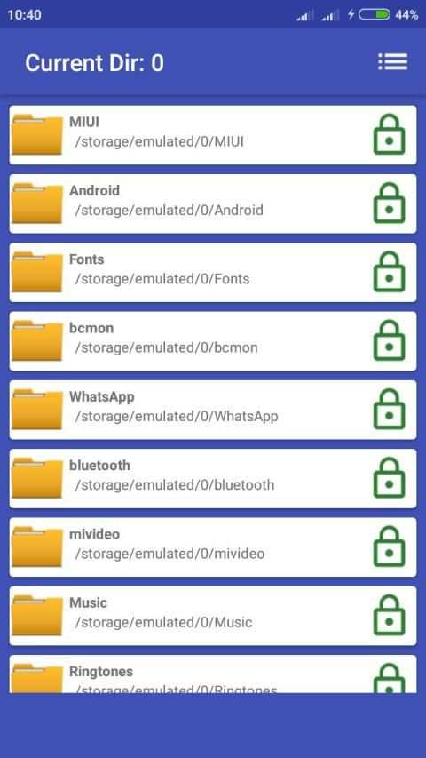 Best Folder Lock 2019 स्क्रीनशॉट 4