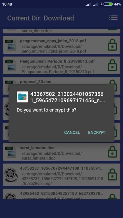 Best Folder Lock 2019 स्क्रीनशॉट 3
